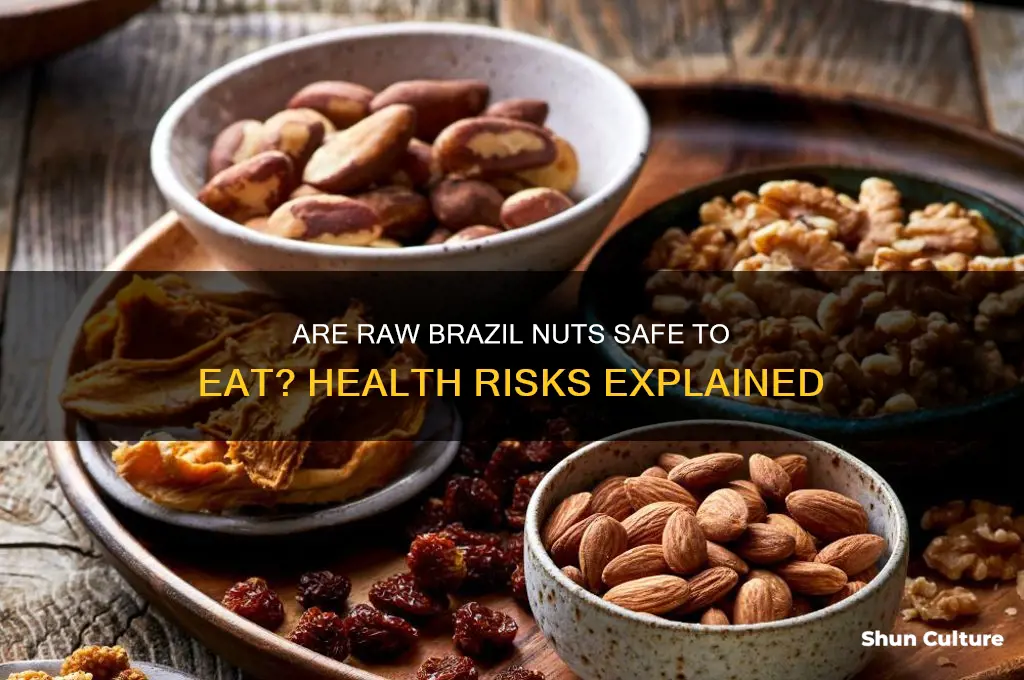 is eating raw brazil nuts safe