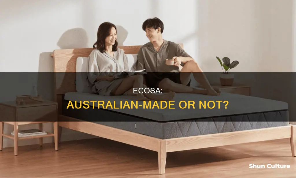 is ecosa made in australia