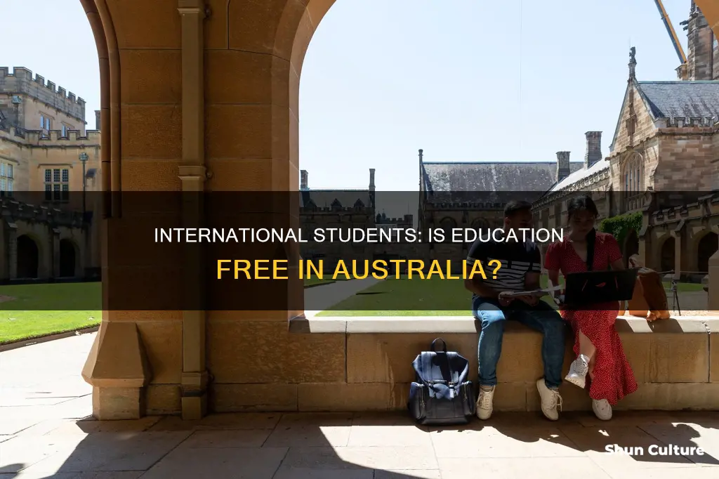 is education free in australia for international students