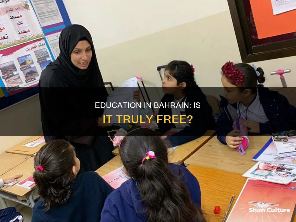 is education free in bahrain