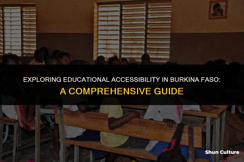is education free in burkina faso