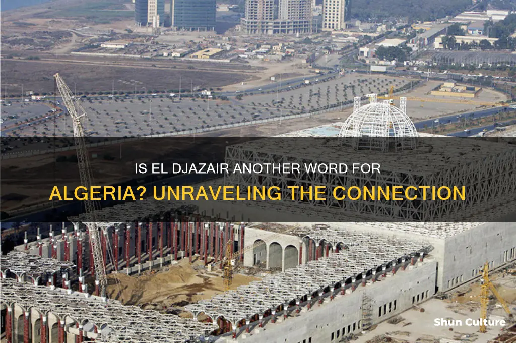 is el djazair another word for algeria