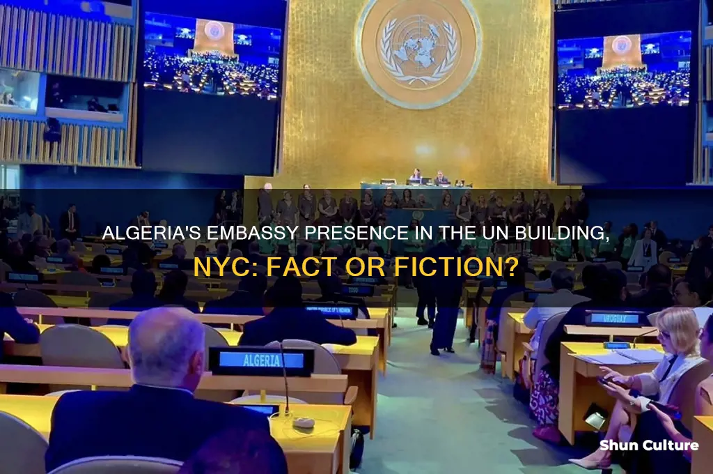 is embassy of algeria in un building nyc