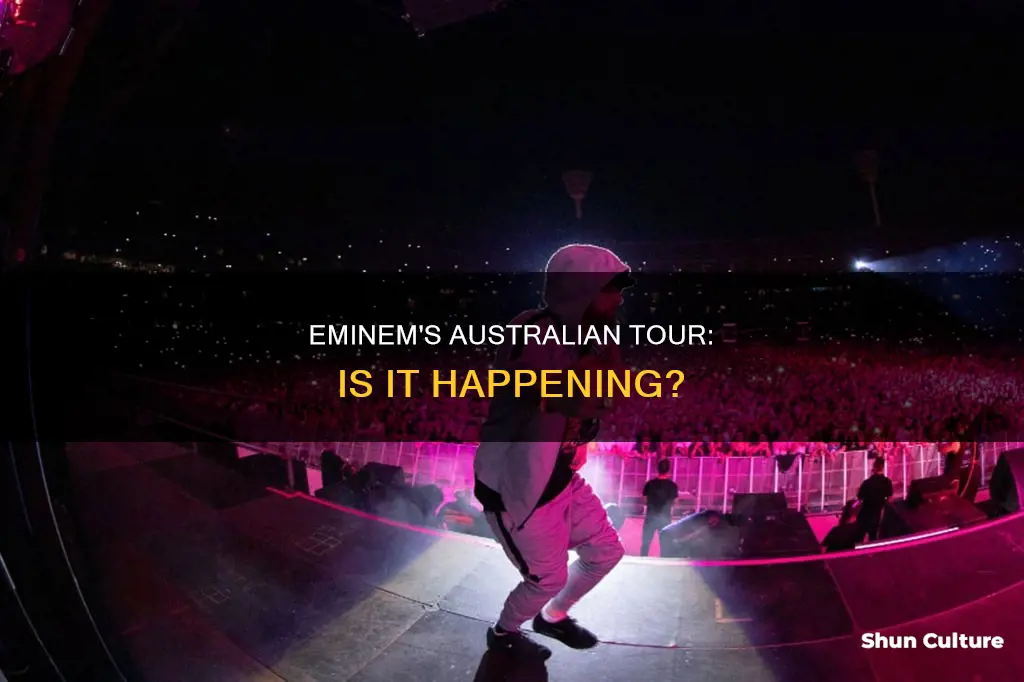 is eminem coming to australia