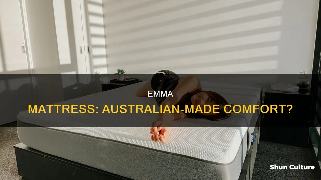 is emma mattress made in australia