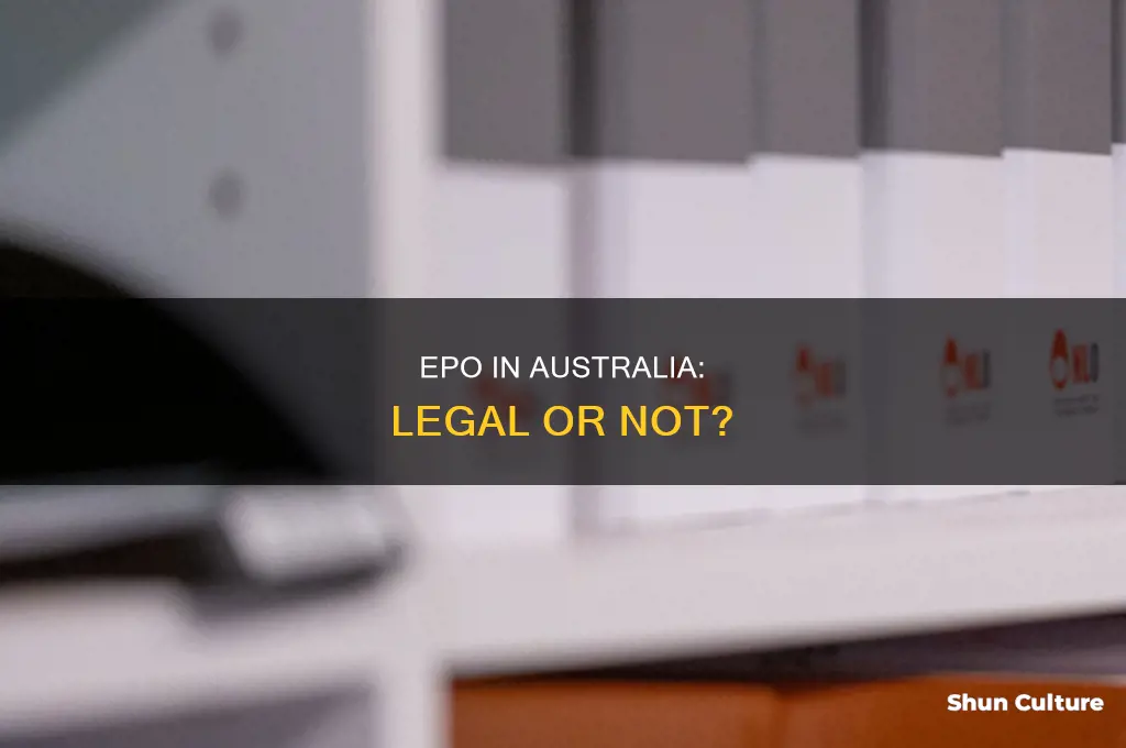 is epo illegal in australia