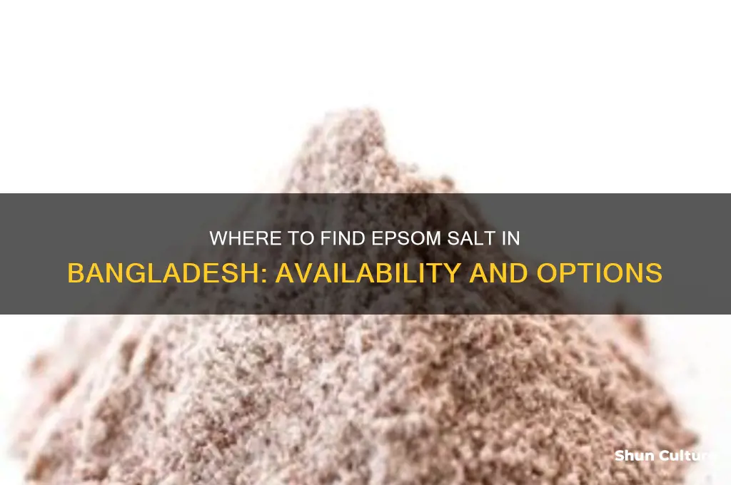is epsom salt available in bangladesh