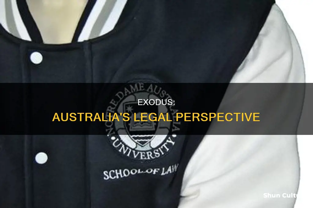 is exodus illegal in australia