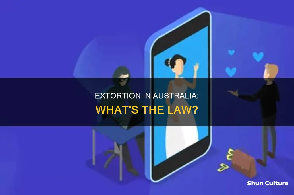 is extortion illegal in australia