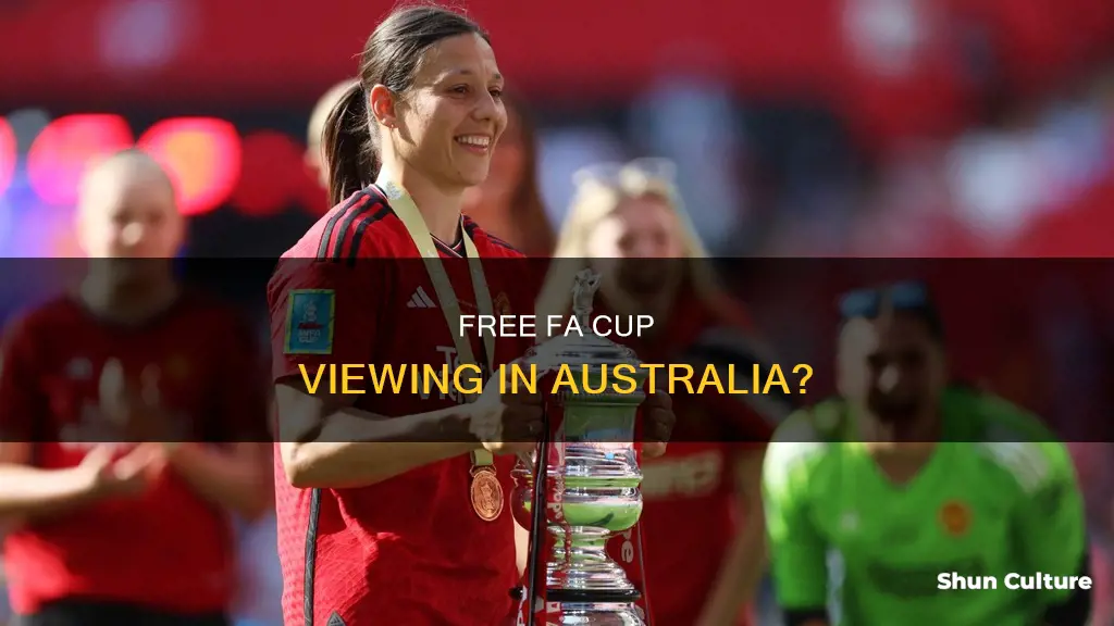 is fa cup on free to air tv in australia