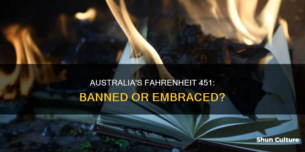 is fahrenheit 451 banned in australia