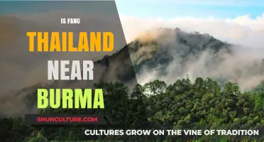 Exploring Thailand's Fang Region: Proximity to Burma Revealed