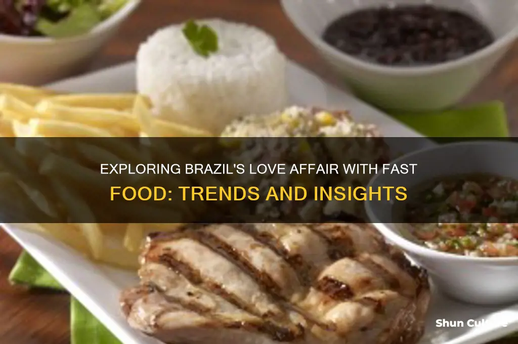 is fast food popular in brazil
