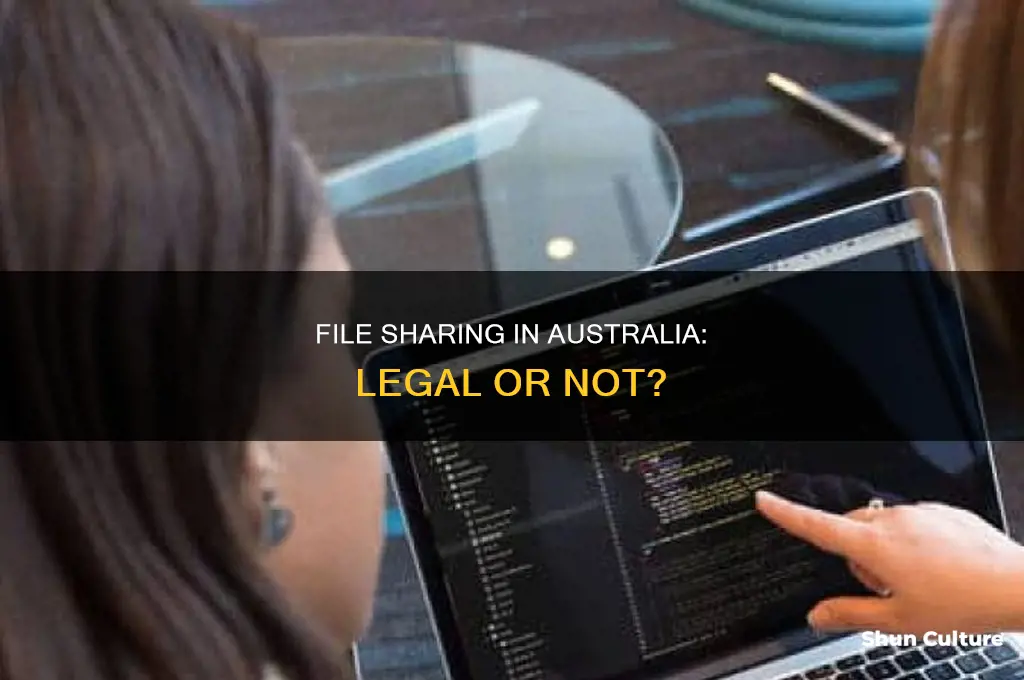 is file sharing illegal in australia