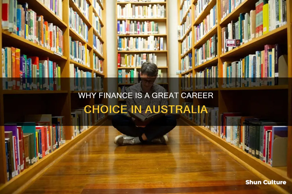 is finance a good career australia