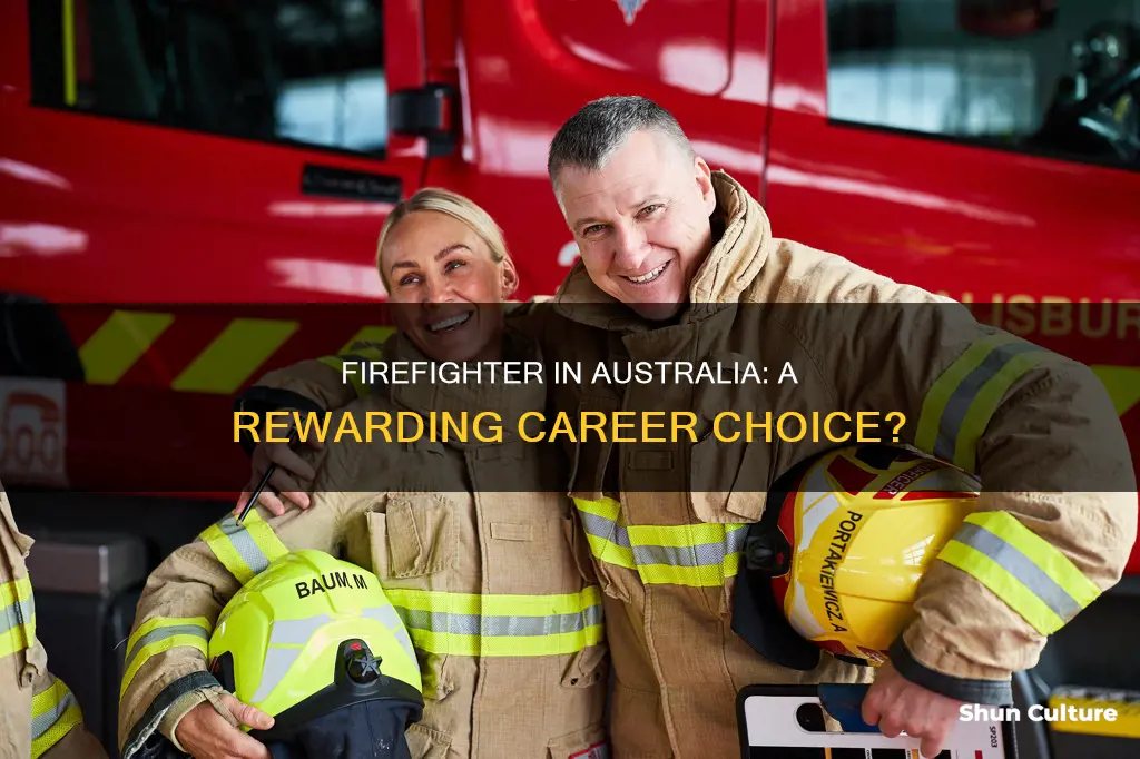 is firefighter a good job australia