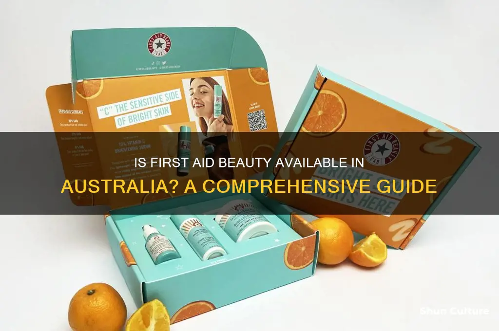 is first aid beauty australia