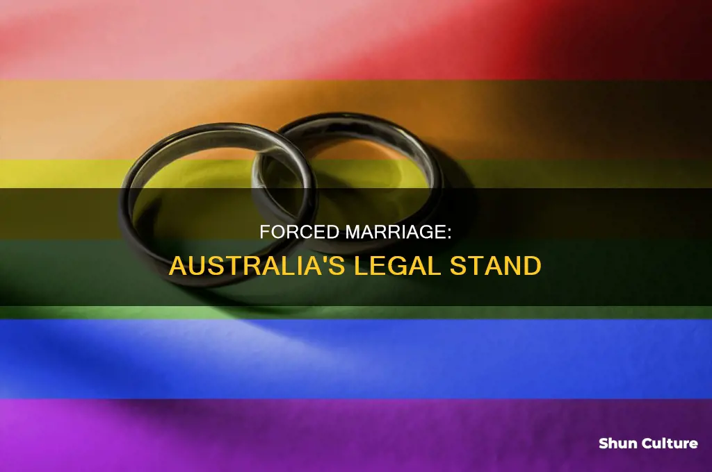 is forced marriage illegal in australia