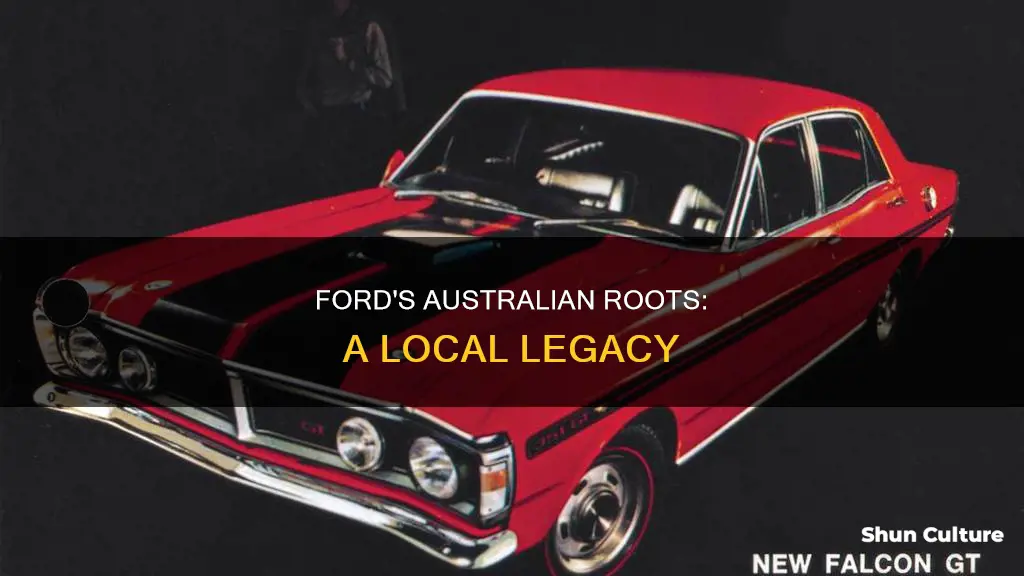 is ford made in australia