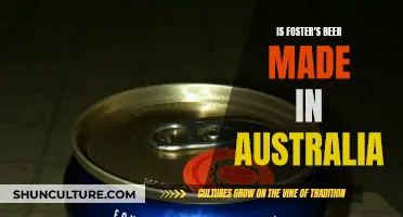 Foster's Beer: Australian-Made or Not?