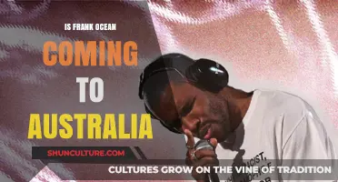 Frank Ocean's Australian Tour: When and Where?