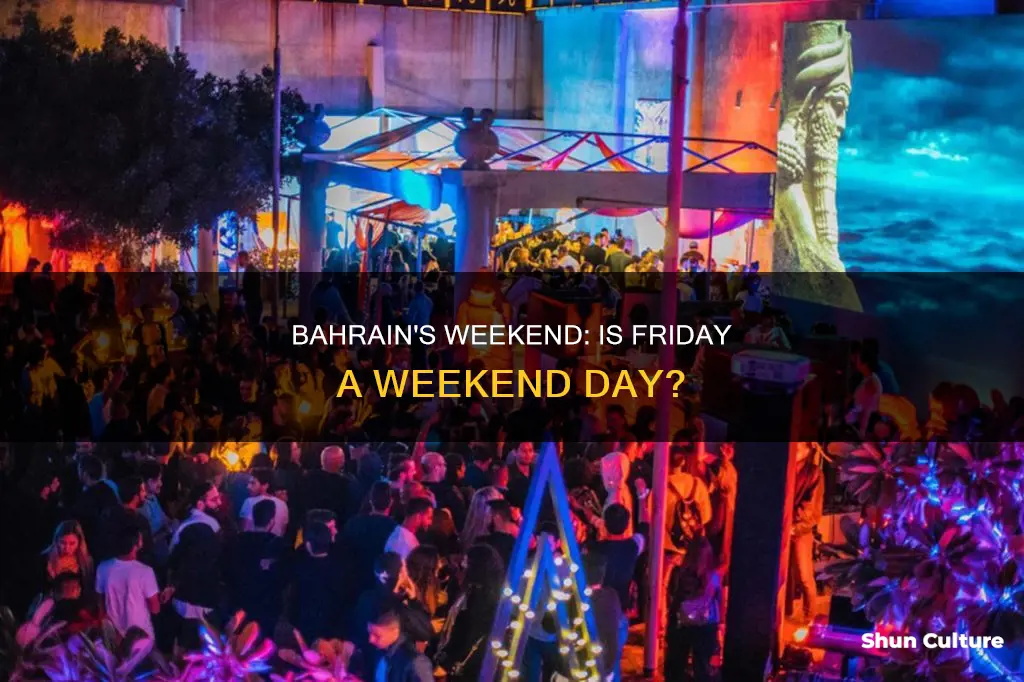 is friday a weekend in bahrain