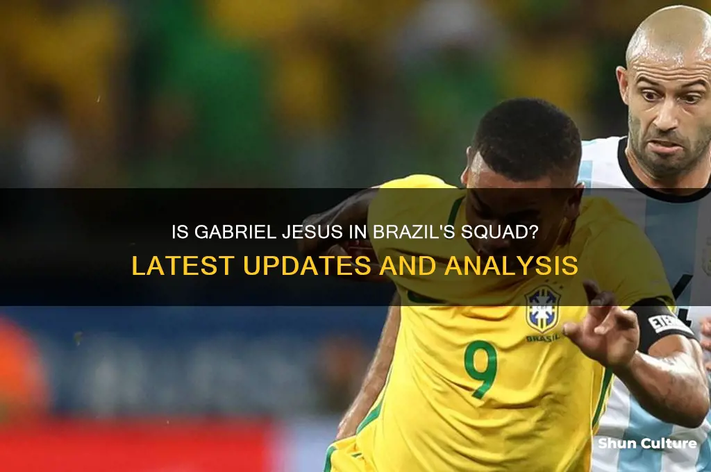 is gabriel jesus in brazil squad