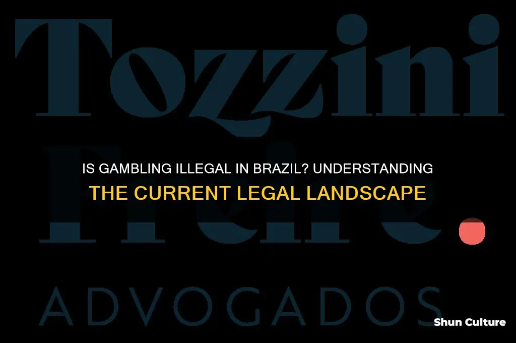 is gambling illegal in brazil