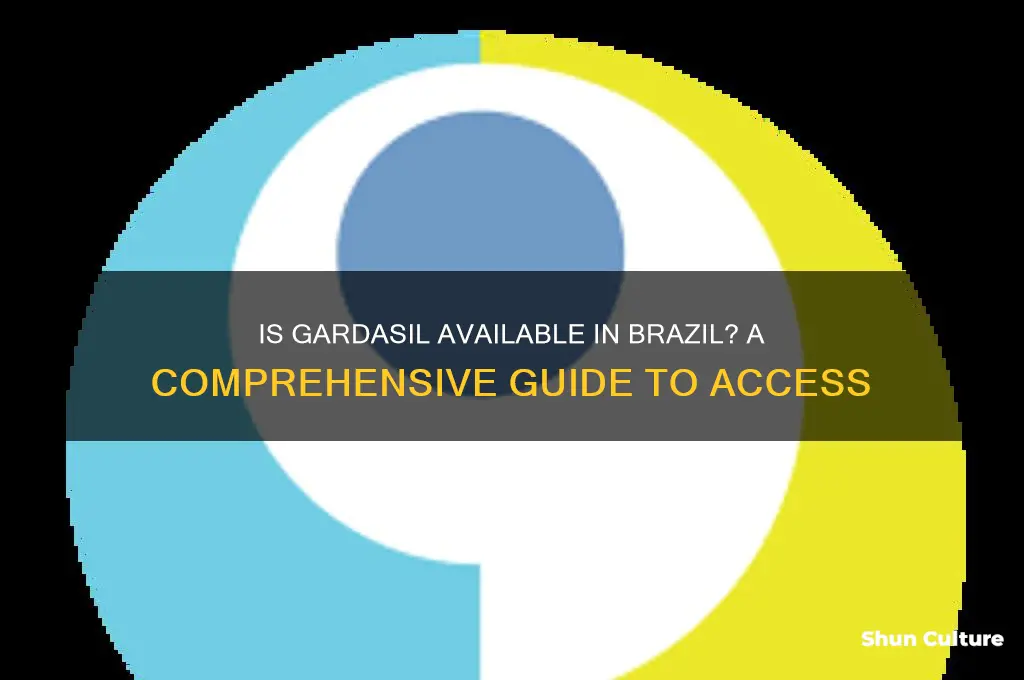 is gardasil available in brazil