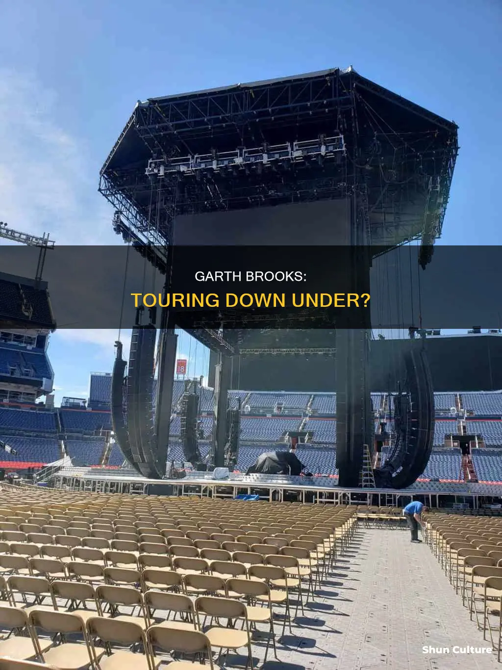 is garth brooks coming to australia