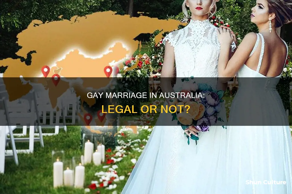 is gay marriage illegal in australia