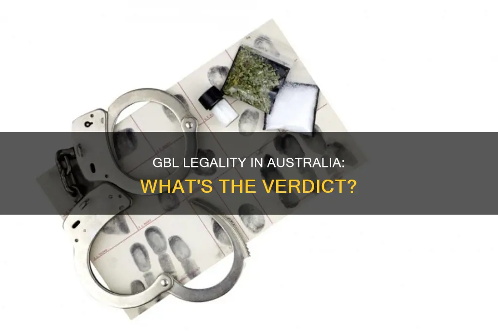 is gbl illegal in australia