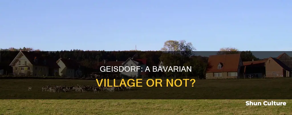 is geisdorf in bavaria