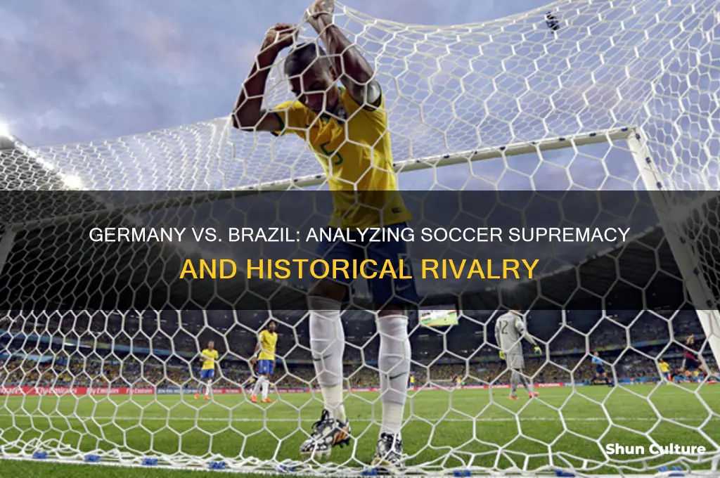 is germany better than brazil in soccer