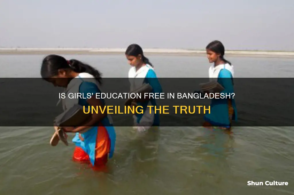 is girls education free in bangladesh