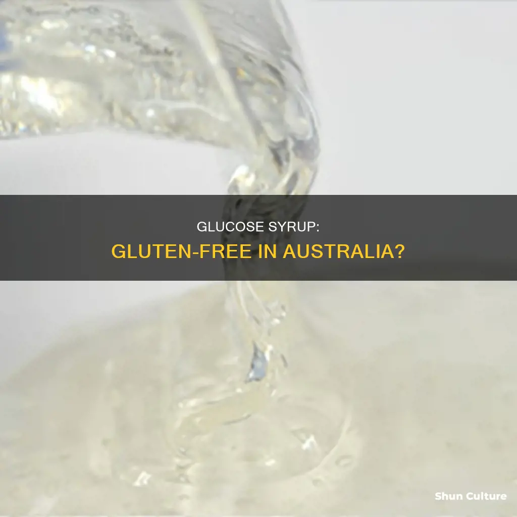is glucose syrup gluten free australia