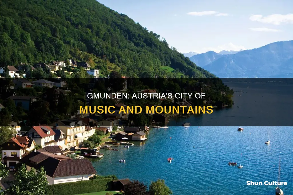 is gmunden a city in austria