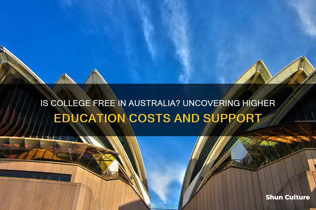 is going to college free in australia