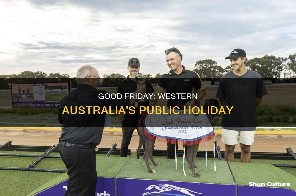 is good friday a public holiday in western australia
