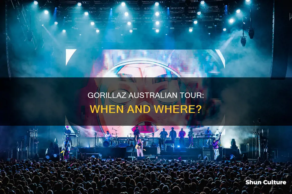 is gorillaz coming to australia
