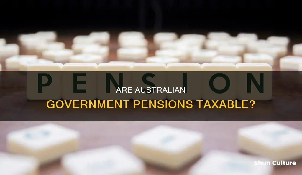 is government pensions taxable in australia