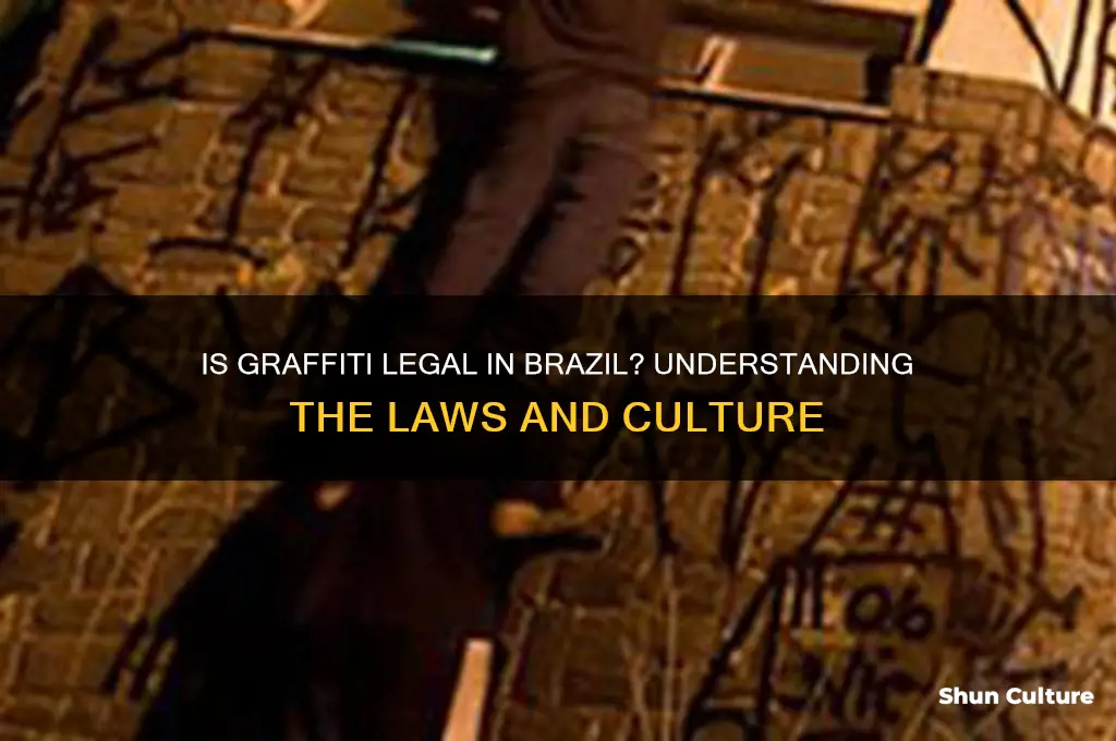 is graffiti legal in brazil