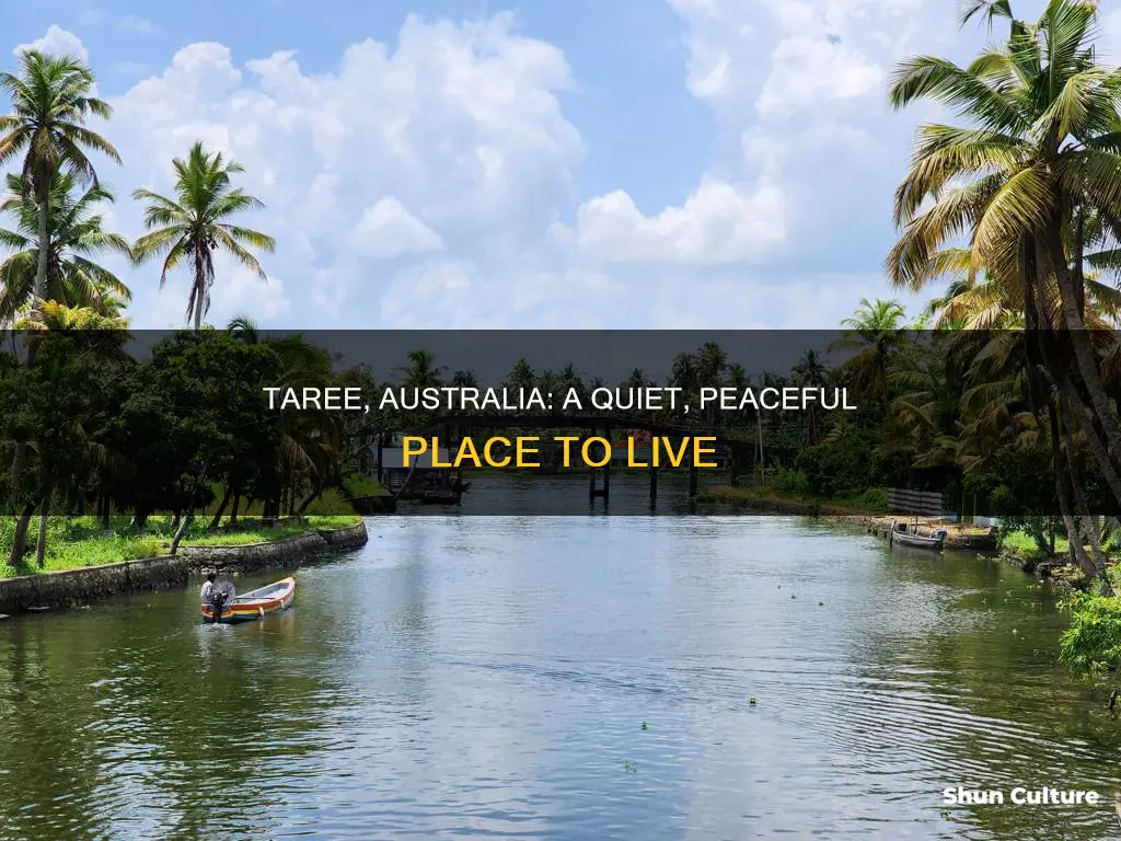 is greater taree australia a low populated area