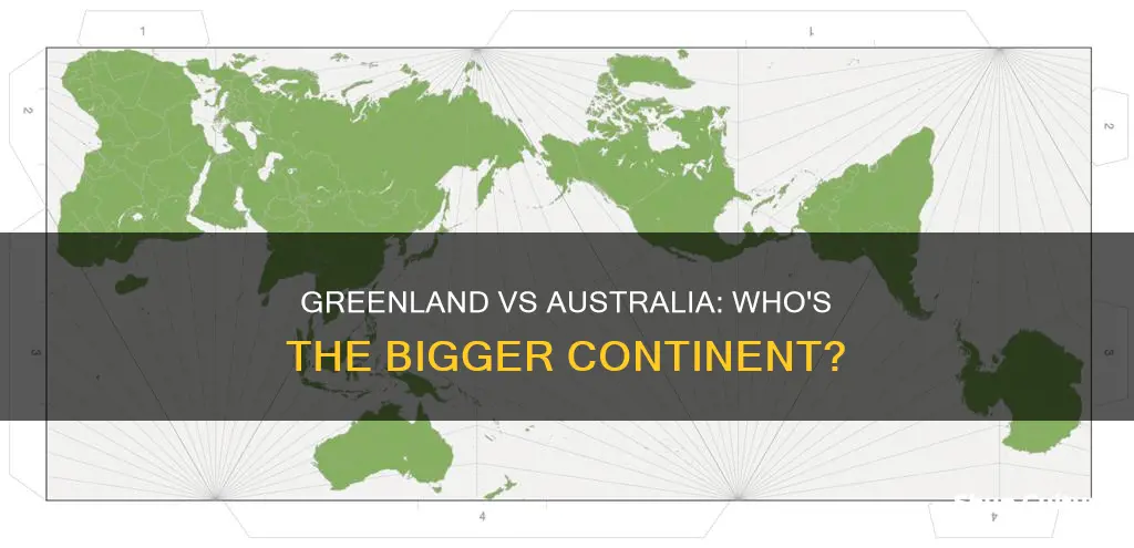 is greenland as big as australia