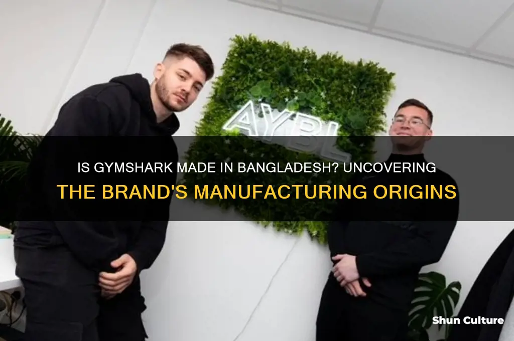 is gymshark made in bangladesh