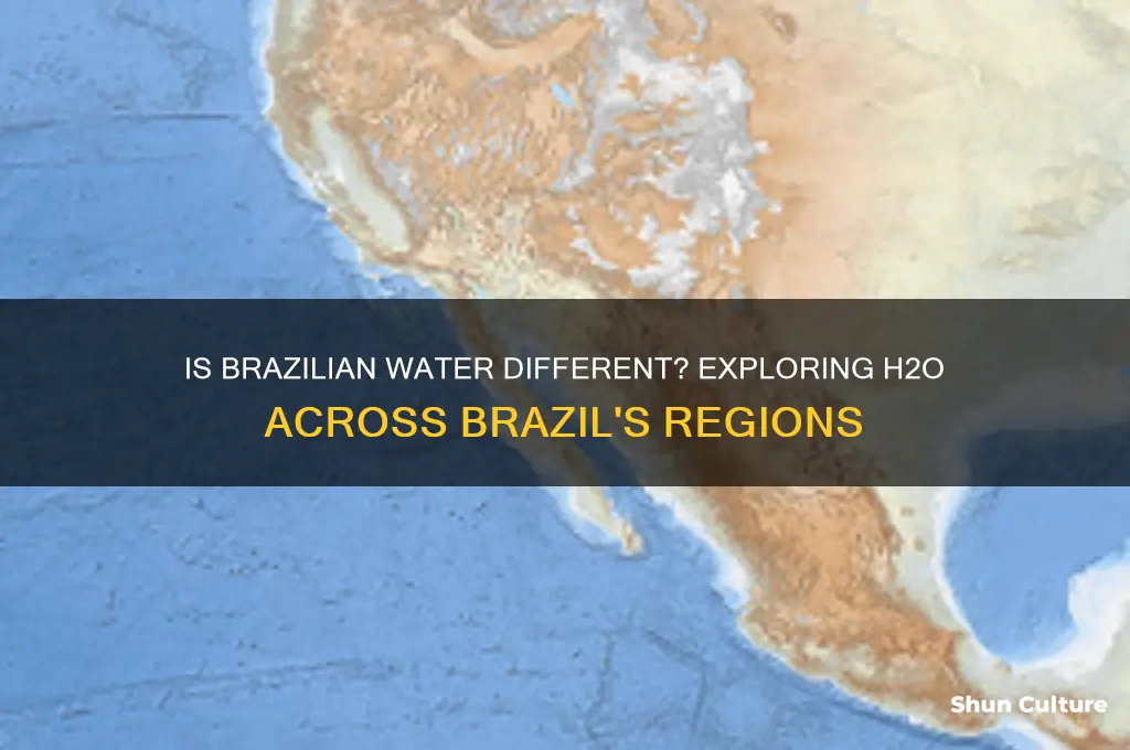 is h2o the same in brazil