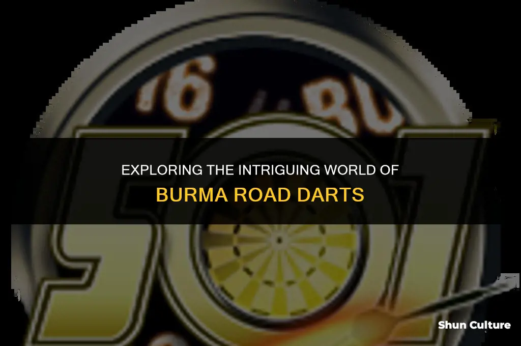 is half it burma road darts