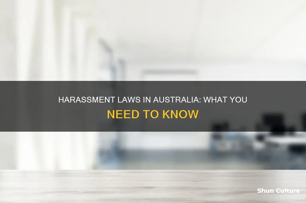 is harassment illegal in australia