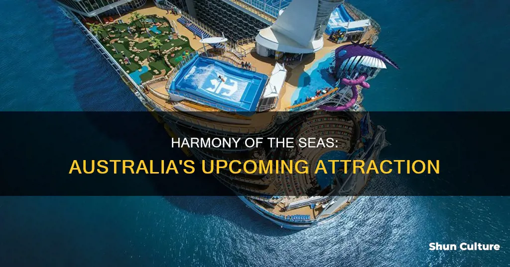 is harmony of the seas coming to australia