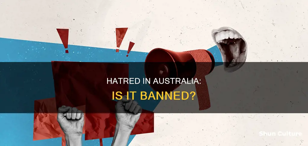 is hatred banned in australia